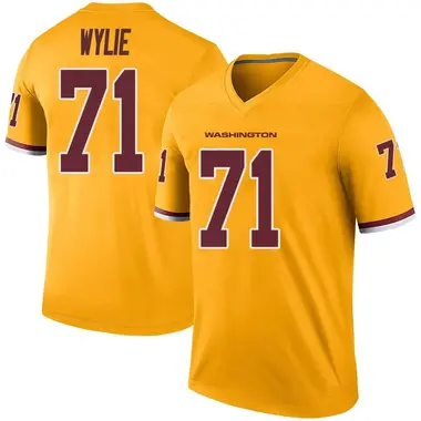 Men's Andrew Wylie Washington Commanders Color Rush Jersey - Legend Gold Big & Tall