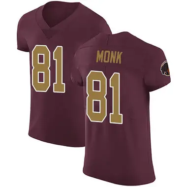 Men's Art Monk Washington Commanders Burgundy Alternate Vapor Untouchable Jersey - Elite