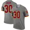 Men's Austin Ekeler Washington Commanders Inverted Jersey - Legend Gray Big & Tall