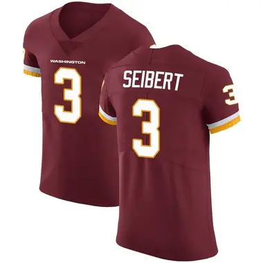 Men's Austin Seibert Washington Commanders Burgundy Team Color Vapor Untouchable Jersey - Elite