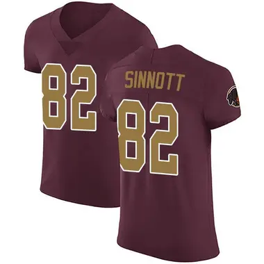 Men's Ben Sinnott Washington Commanders Burgundy Alternate Vapor Untouchable Jersey - Elite