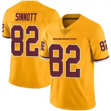 Men's Ben Sinnott Washington Commanders Color Rush Jersey - Limited Gold