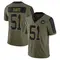 Men's Bobby Hart Washington Commanders 2021 Salute To Service Jersey - Limited Olive