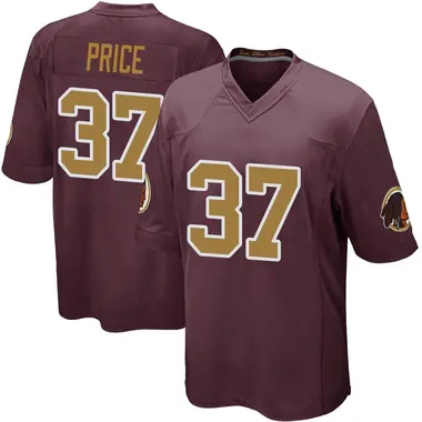 Men's Bobby Price Washington Commanders Burgundy Alternate Jersey - Game