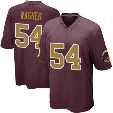 Men's Bobby Wagner Washington Commanders Burgundy Alternate Jersey - Game