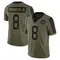 Men's Brian Robinson Jr. Washington Commanders 2021 Salute To Service Jersey - Limited Olive