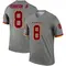 Men's Brian Robinson Jr. Washington Commanders Inverted Jersey - Legend Gray Big & Tall