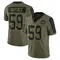 Men's Bryce Notree Washington Commanders 2021 Salute To Service Jersey - Limited Olive