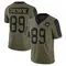 Men's Brycen Tremayne Washington Commanders 2021 Salute To Service Jersey - Limited Olive