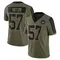 Men's Bunmi Rotimi Washington Commanders 2021 Salute To Service Jersey - Limited Olive