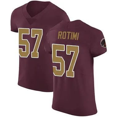 Men's Bunmi Rotimi Washington Commanders Burgundy Alternate Vapor Untouchable Jersey - Elite