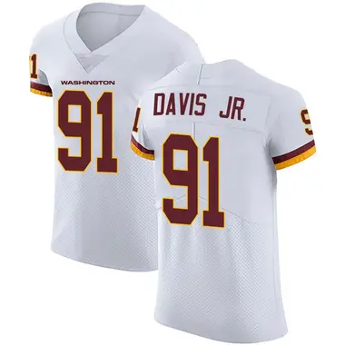 Men's Carl Davis Jr. Washington Commanders Vapor Untouchable Jersey - Elite White