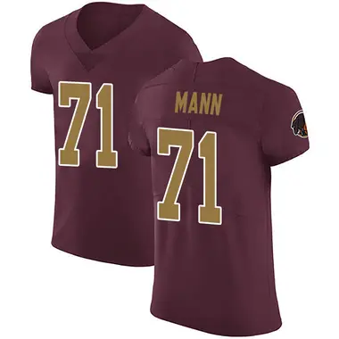 Men's Charles Mann Washington Commanders Burgundy Alternate Vapor Untouchable Jersey - Elite