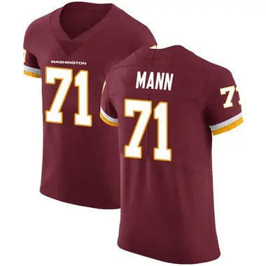 Men's Charles Mann Washington Commanders Burgundy Team Color Vapor Untouchable Jersey - Elite