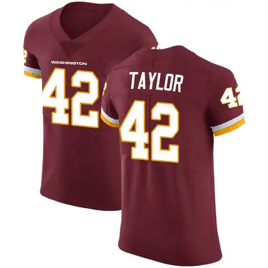 Men's Charley Taylor Washington Commanders Burgundy Team Color Vapor Untouchable Jersey - Elite