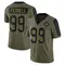 Men's Clelin Ferrell Washington Commanders 2021 Salute To Service Jersey - Limited Olive