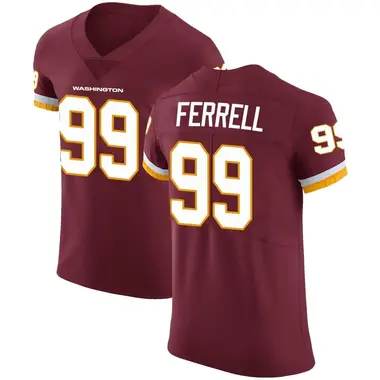 Men's Clelin Ferrell Washington Commanders Burgundy Team Color Vapor Untouchable Jersey - Elite