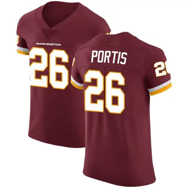 Men's Clinton Portis Washington Commanders Burgundy Team Color Vapor Untouchable Jersey - Elite