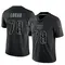 Men's Cornelius Lucas Washington Commanders Reflective Jersey - Limited Black