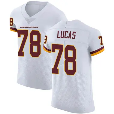 Men's Cornelius Lucas Washington Commanders Vapor Untouchable Jersey - Elite White