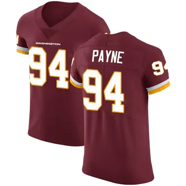 Men's Daron Payne Washington Commanders Burgundy Team Color Vapor Untouchable Jersey - Elite