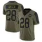 Men's Darrell Green Washington Commanders 2021 Salute To Service Jersey - Limited Olive