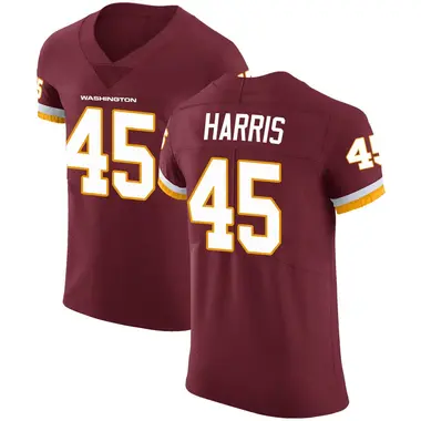 Men's De'Jon Harris Washington Commanders Burgundy Team Color Vapor Untouchable Jersey - Elite