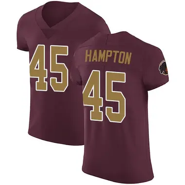 Men's Dominique Hampton Washington Commanders Burgundy Alternate Vapor Untouchable Jersey - Elite