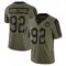 Men's Dorance Armstrong Washington Commanders 2021 Salute To Service Jersey - Limited Olive