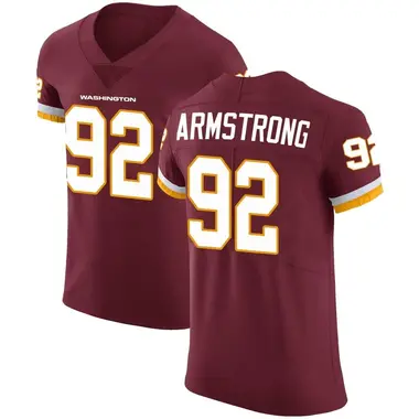 Men's Dorance Armstrong Washington Commanders Burgundy Team Color Vapor Untouchable Jersey - Elite