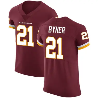 Men's Earnest Byner Washington Commanders Burgundy Team Color Vapor Untouchable Jersey - Elite