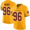 Men's Jalyn Holmes Washington Commanders Color Rush Jersey - Limited Gold