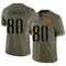 Men's Jamison Crowder Washington Commanders 2022 Salute To Service Jersey - Limited Olive