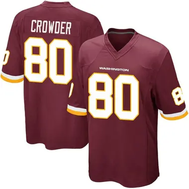 Men's Jamison Crowder Washington Commanders Burgundy Team Color Jersey - Game