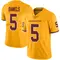 Men's Jayden Daniels Washington Commanders Color Rush Jersey - Limited Gold