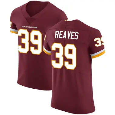 Men's Jeremy Reaves Washington Commanders Burgundy Team Color Vapor Untouchable Jersey - Elite