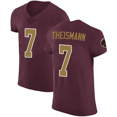 Men's Joe Theismann Washington Commanders Burgundy Alternate Vapor Untouchable Jersey - Elite