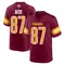 Men's John Bates Washington Commanders Burgundy Jersey - Game