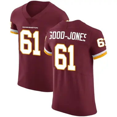 Men's Julian Good-Jones Washington Commanders Burgundy Team Color Vapor Untouchable Jersey - Elite