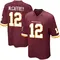 Men's Luke McCaffrey Washington Commanders Burgundy Team Color Jersey - Game