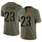 Men's Marshon Lattimore Washington Commanders 2022 Salute To Service Jersey - Limited Olive