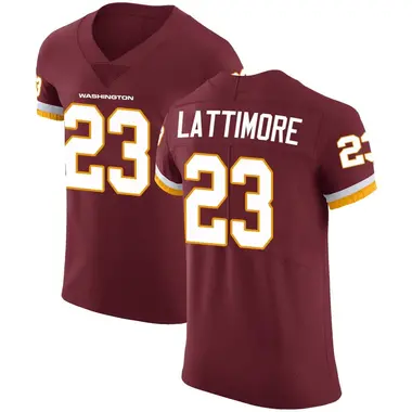 Men's Marshon Lattimore Washington Commanders Burgundy Team Color Vapor Untouchable Jersey - Elite