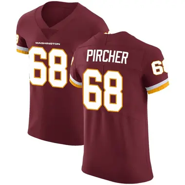 Men's Max Pircher Washington Commanders Burgundy Team Color Vapor Untouchable Jersey - Elite