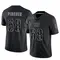 Men's Max Pircher Washington Commanders Reflective Jersey - Limited Black