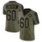 Men's Michael Deiter Washington Commanders 2021 Salute To Service Jersey - Limited Olive