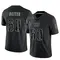 Men's Michael Deiter Washington Commanders Reflective Jersey - Limited Black