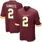 Men's Mike Sainristil Washington Commanders Burgundy Team Color Jersey - Game