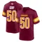 Men's Nate Gerry Washington Commanders Burgundy Jersey - Game