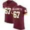 Men's Nick Allegretti Washington Commanders Burgundy Team Color Vapor Untouchable Jersey - Elite