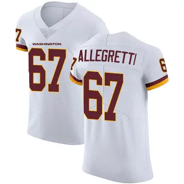 Men's Nick Allegretti Washington Commanders Vapor Untouchable Jersey - Elite White